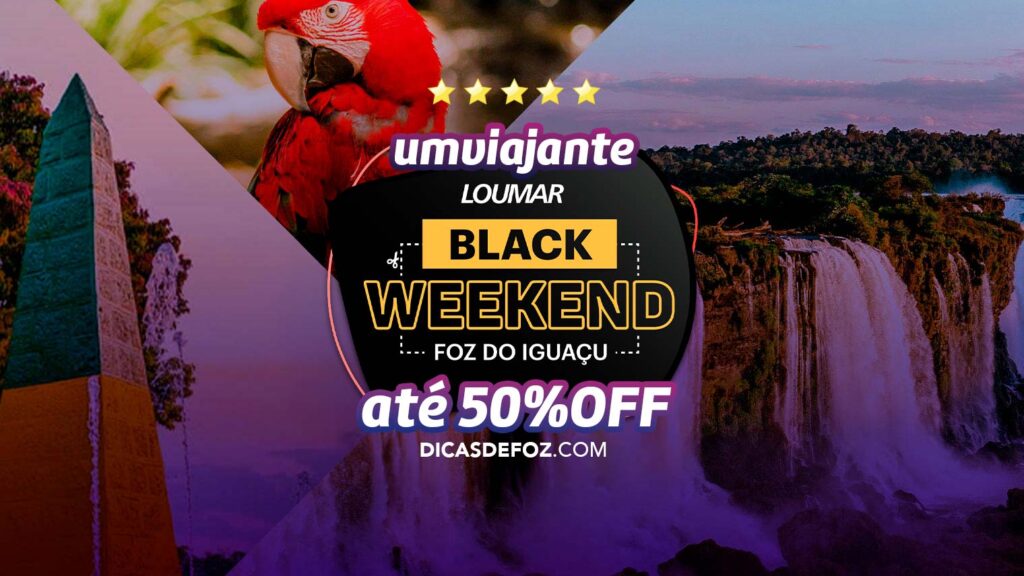Loumar Black Weekend 2025: Descontos em Foz do Iguaçu